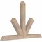 Ekena Millwork Saratoga Smooth Timber Gable Bracket, Douglas Fir, 48"W x 32"H x 3 1/2"D x 3 1/2"F, 16/12 Pitch GBW048X32X0404SAR00SDF - alternate 3